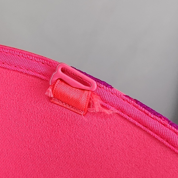 Victoria's Secret Very Sexy Strapless Multiway Hot Pink Purple Lace Bra Size 36D - Picture 10 of 14